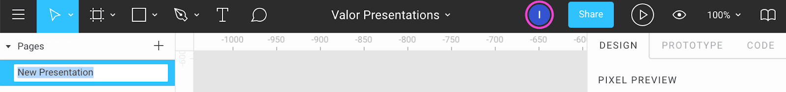 Step #1. Create a new page and name it.